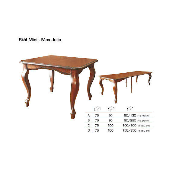 Stół rozkładany MINI-MAX JULIA - Mebel Sokół Sokol meble