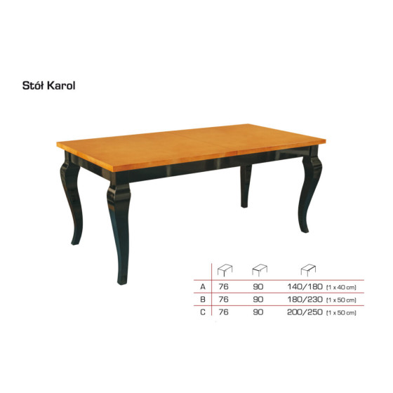 Stół rozkładany KAROL - Mebel Sokół Sokol meble